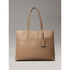 CALVIN KLEIN - Cartera Tote Ck Must Medium Café