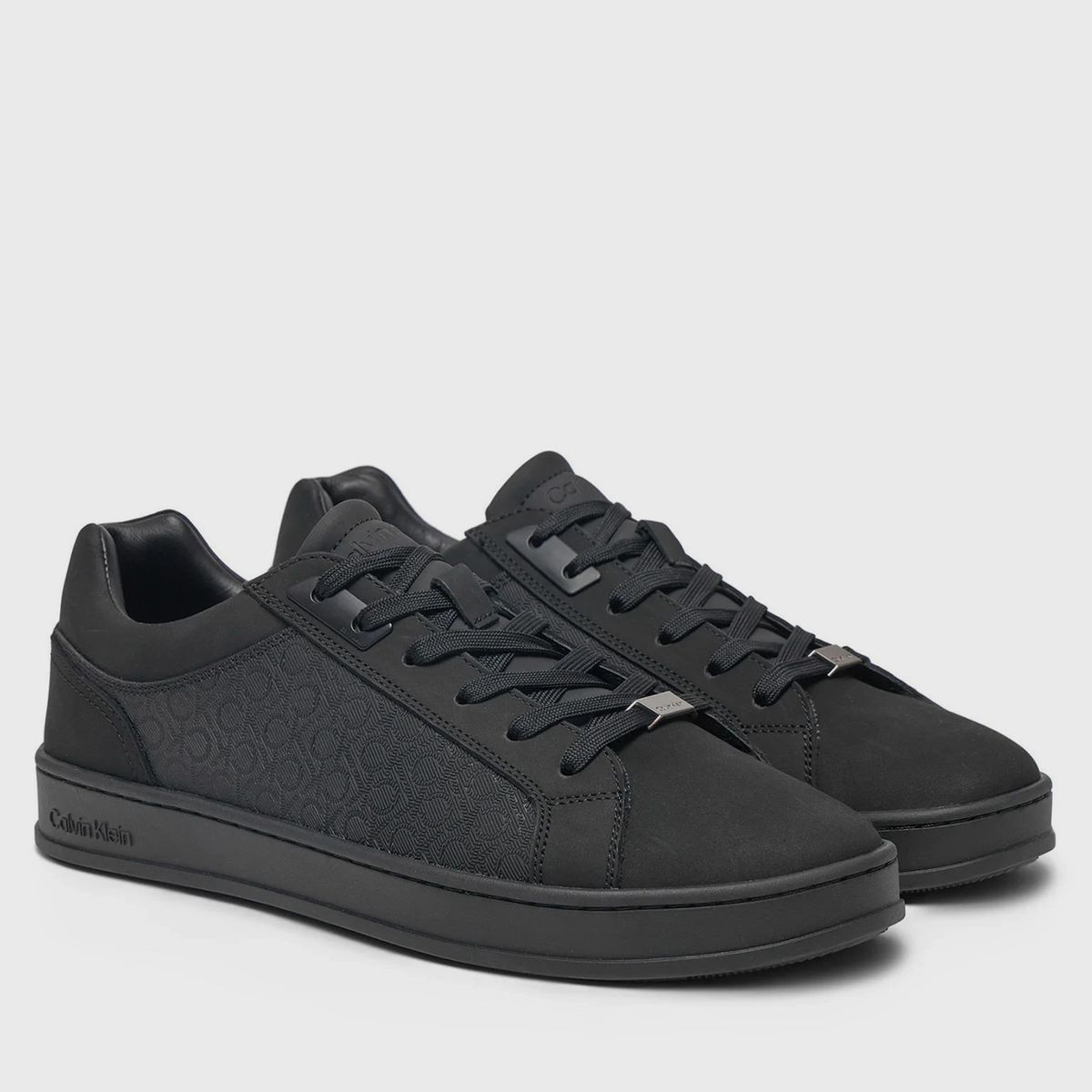 CALVIN KLEIN - Zapatillas Low Top Lace Up Mono Negro Calvin Klein