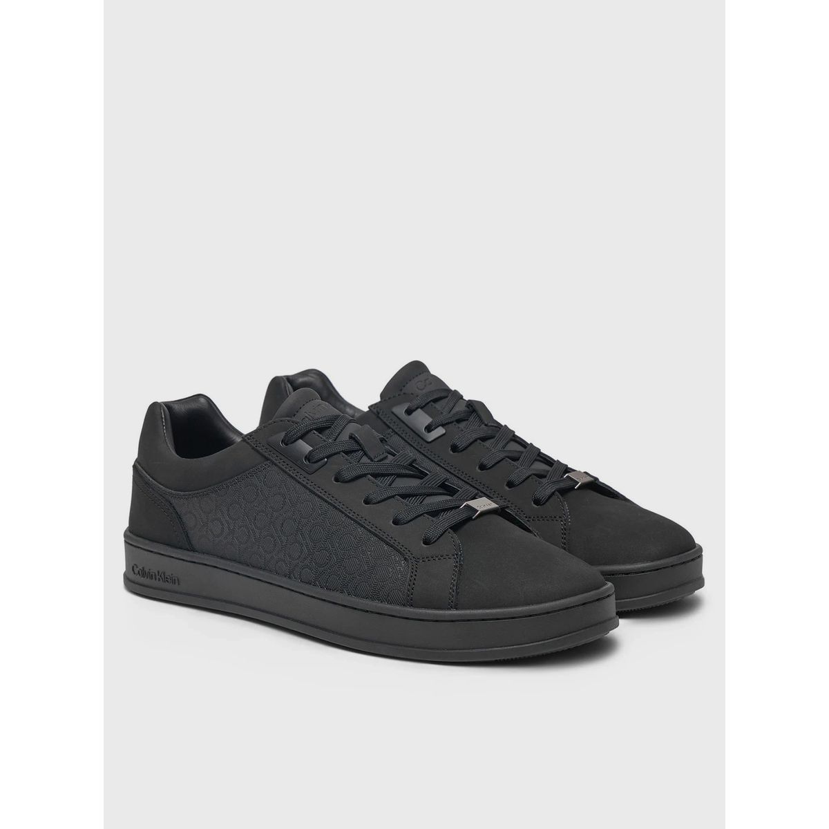 CALVIN KLEIN - Zapatillas Low Top Lace Up Mono Negro Calvin Klein