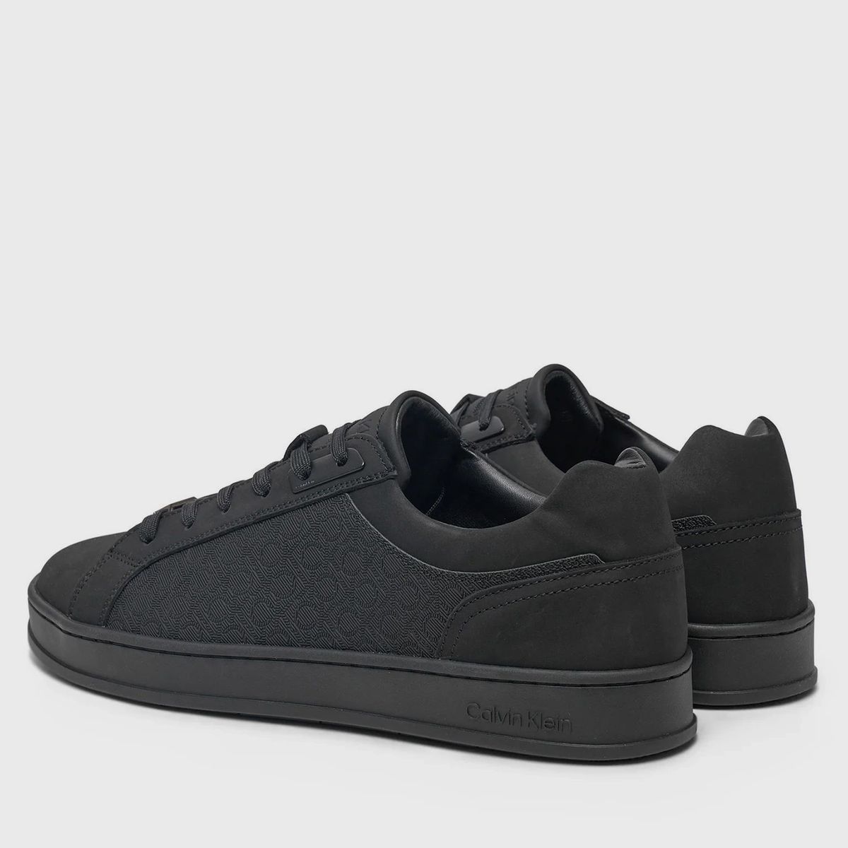 CALVIN KLEIN - Zapatillas Low Top Lace Up Mono Negro Calvin Klein