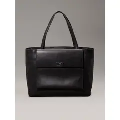 CALVIN KLEIN - Cartera Tote Ck Medium Negro