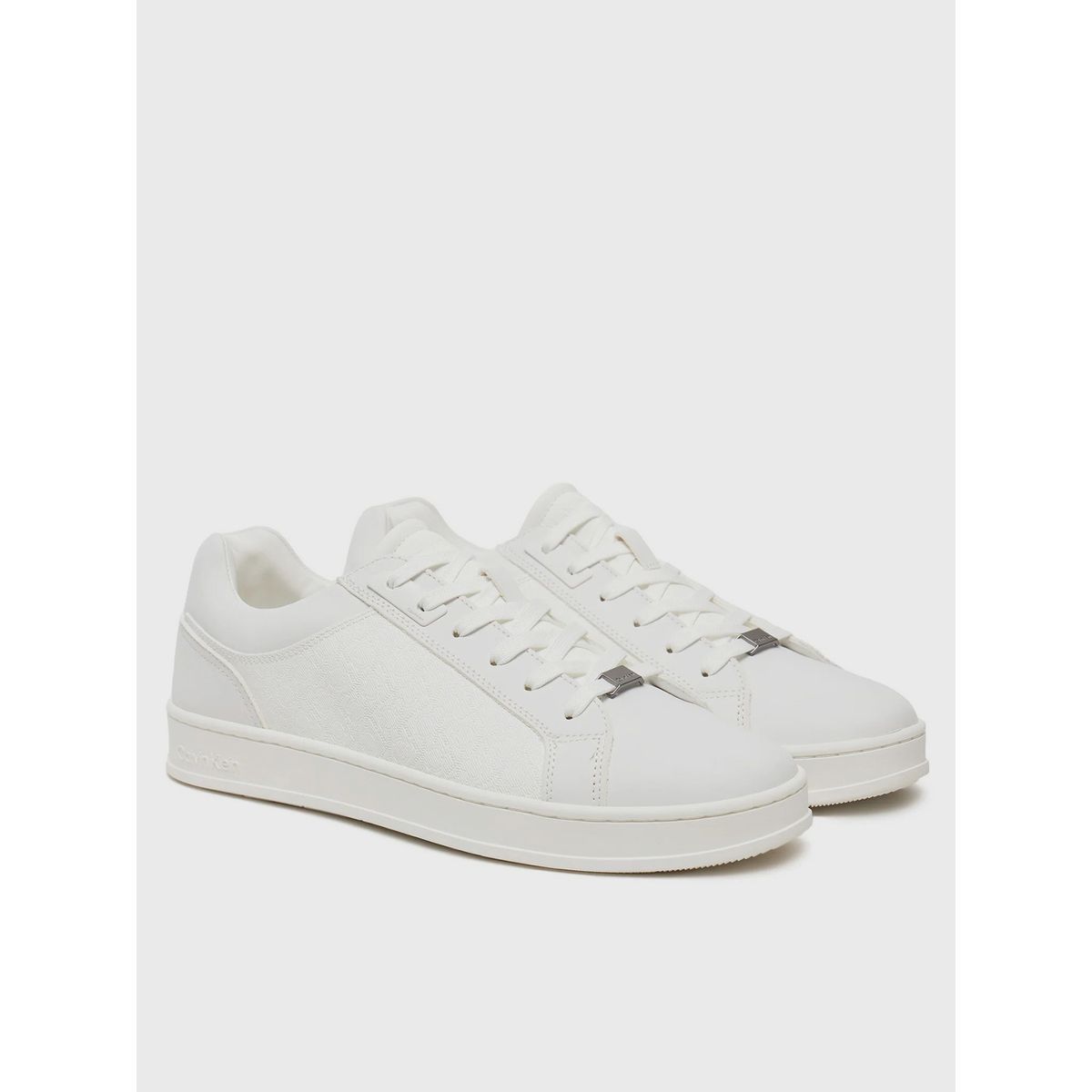 CALVIN KLEIN - Zapatillas Low Top Lace Up Mono Blanco Calvin Klein