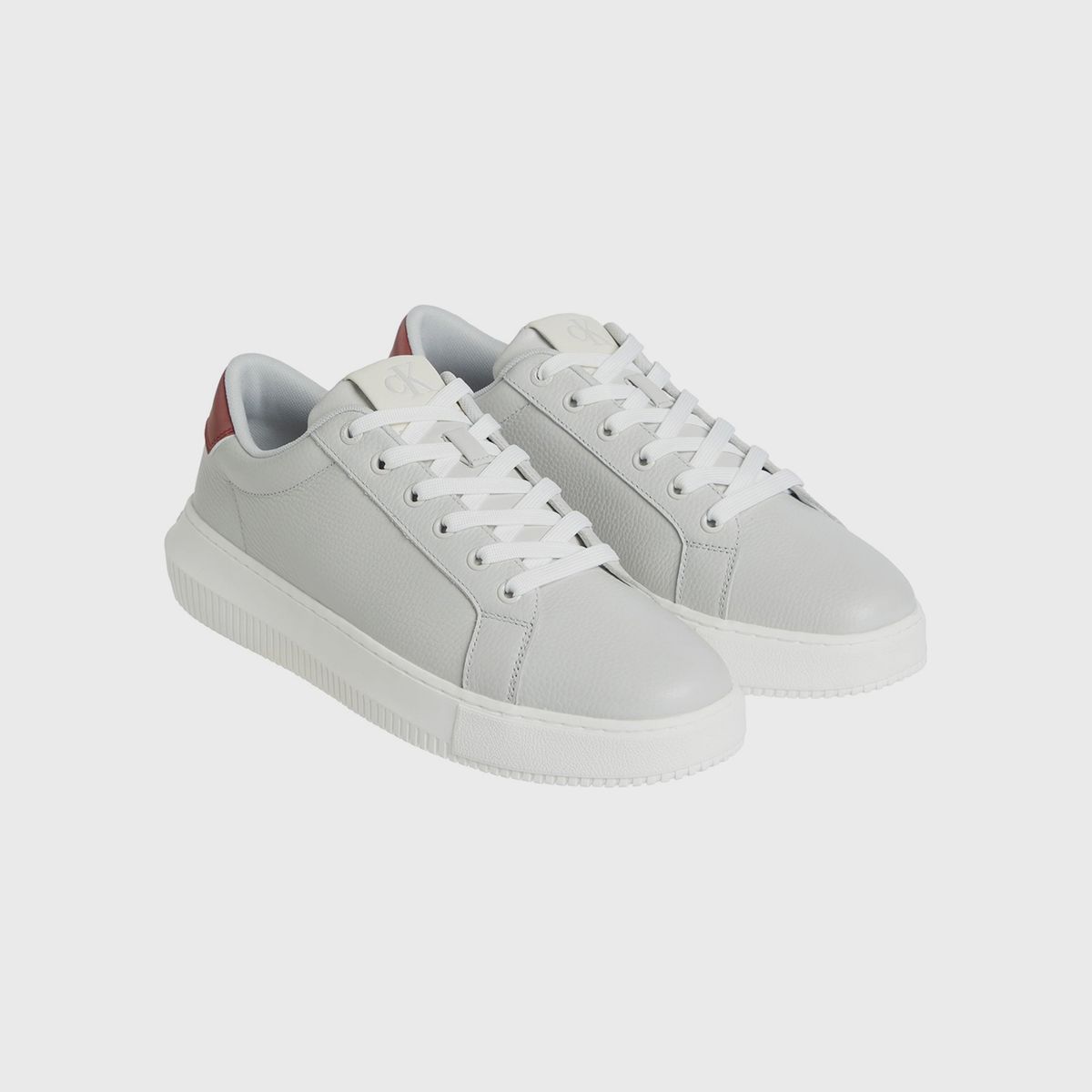 CALVIN KLEIN - Zapatillas Chunky Cupsole Low Gris Calvin Klein