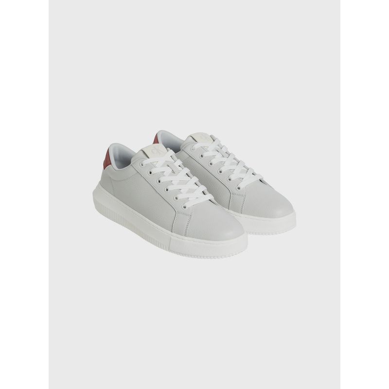 CALVIN KLEIN - Zapatillas Chunky Cupsole Low Gris Calvin Klein