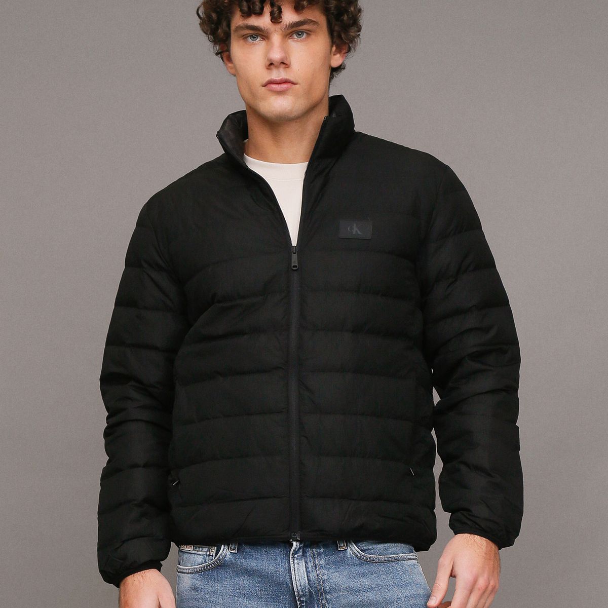 CALVIN KLEIN - Chaqueta Ul Down Negro Calvin Klein