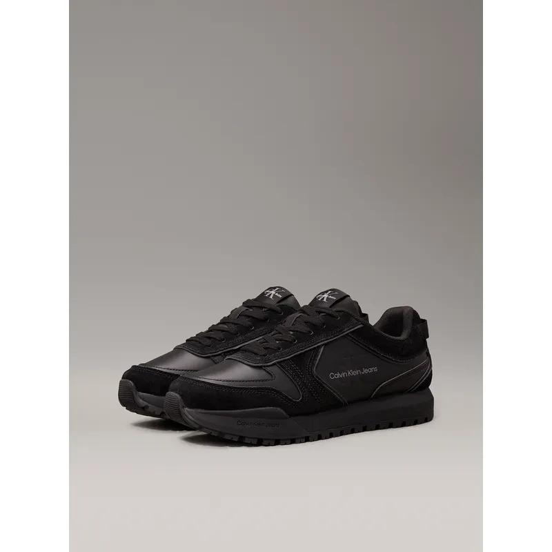 CALVIN KLEIN - Zapatillas Runner Irregular Lines Negro Calvin Klein