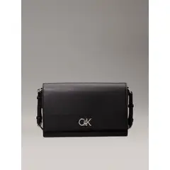 CALVIN KLEIN - Cartera Ck Elongated Negro