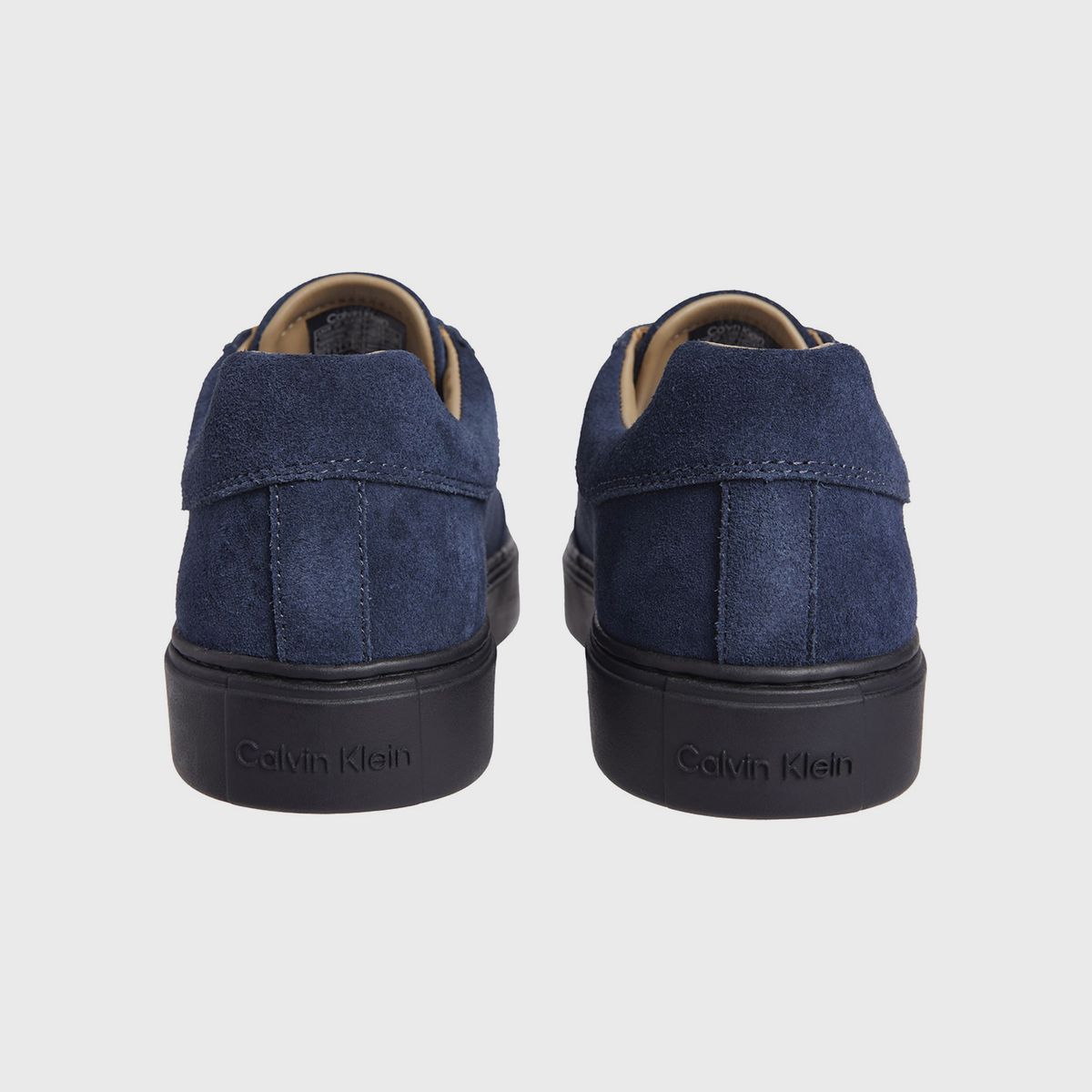 CALVIN KLEIN - Zapatillas Lace Up Suede Azul Calvin Klein