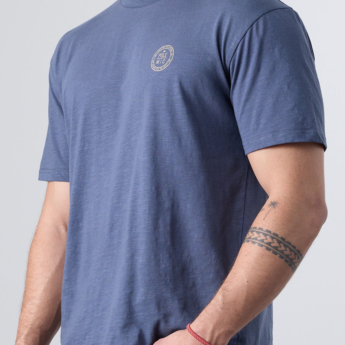 POLEMIC - Polera hombre manga corta tipo Bambu XV1700 Polemic