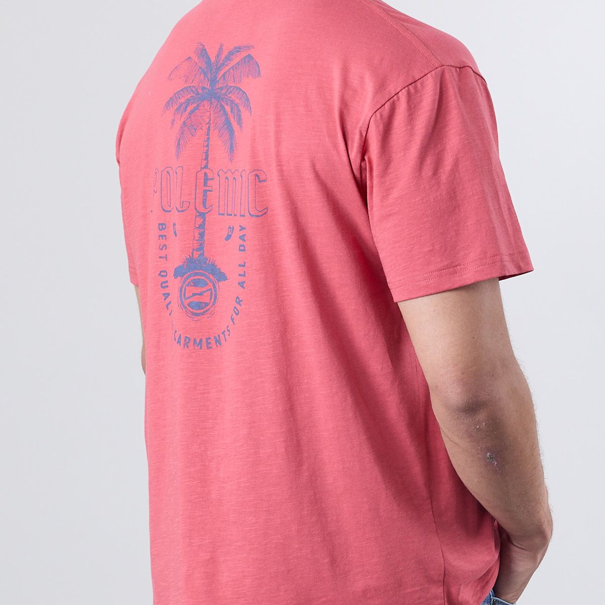POLEMIC - Polera hombre manga corta tipo Bambu XV1700 Polemic