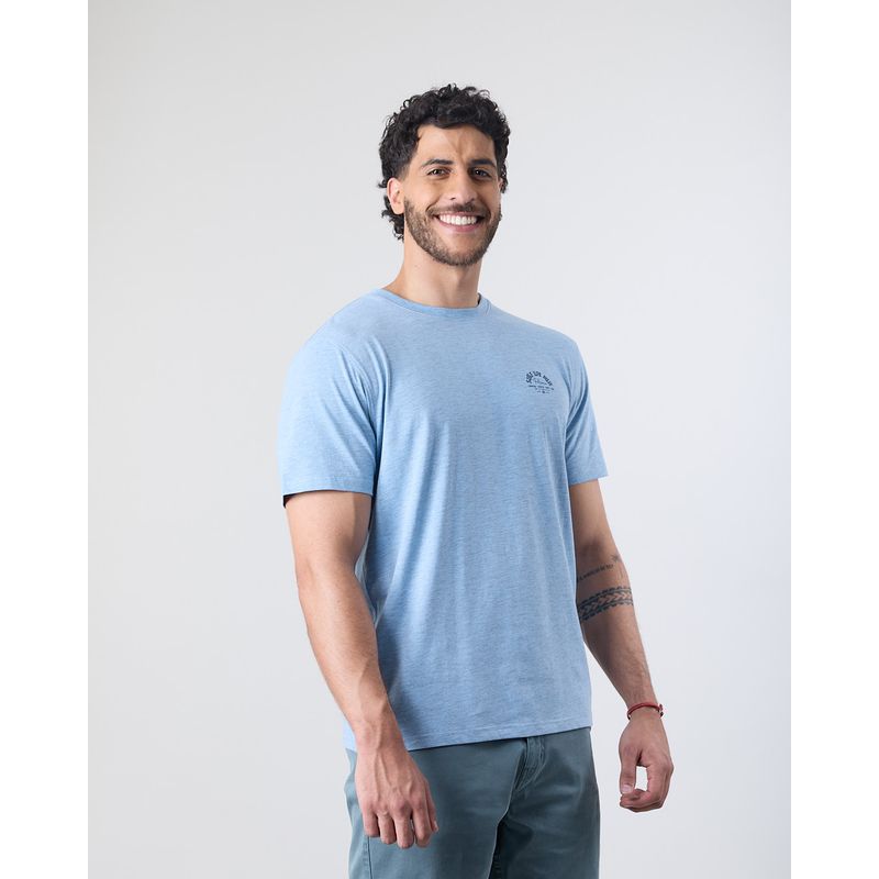 POLEMIC - Polera hombre manga corta Melange XV1713 Polemic