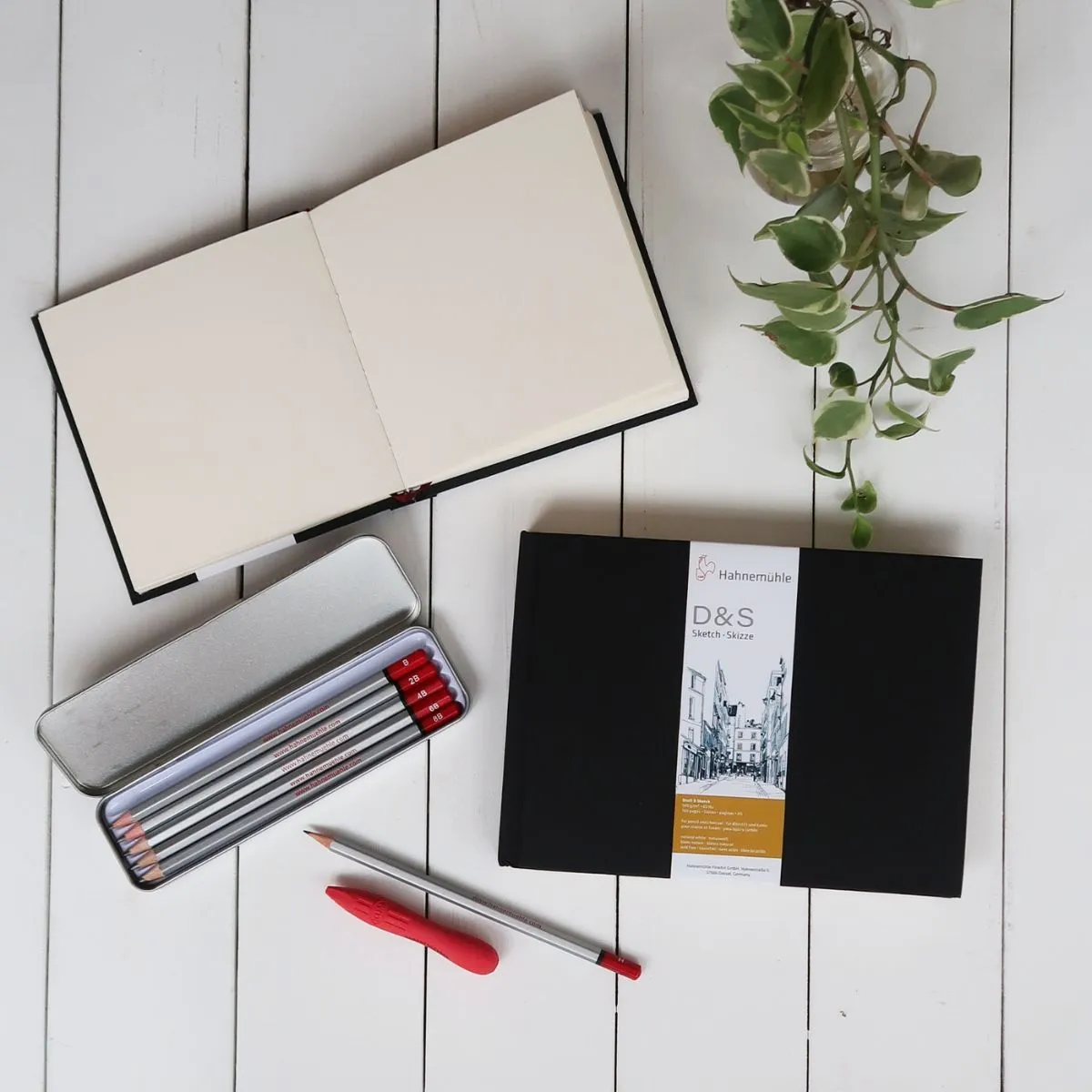 HAHNEMUHLE - Libreta Dibujo Hahnemuhle 140gr A5 14x21 cm Vertical 80h
