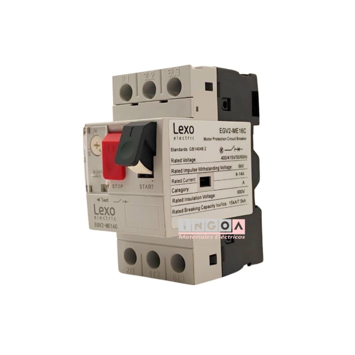 LEXO - Guardamotor 9-14A Lexo