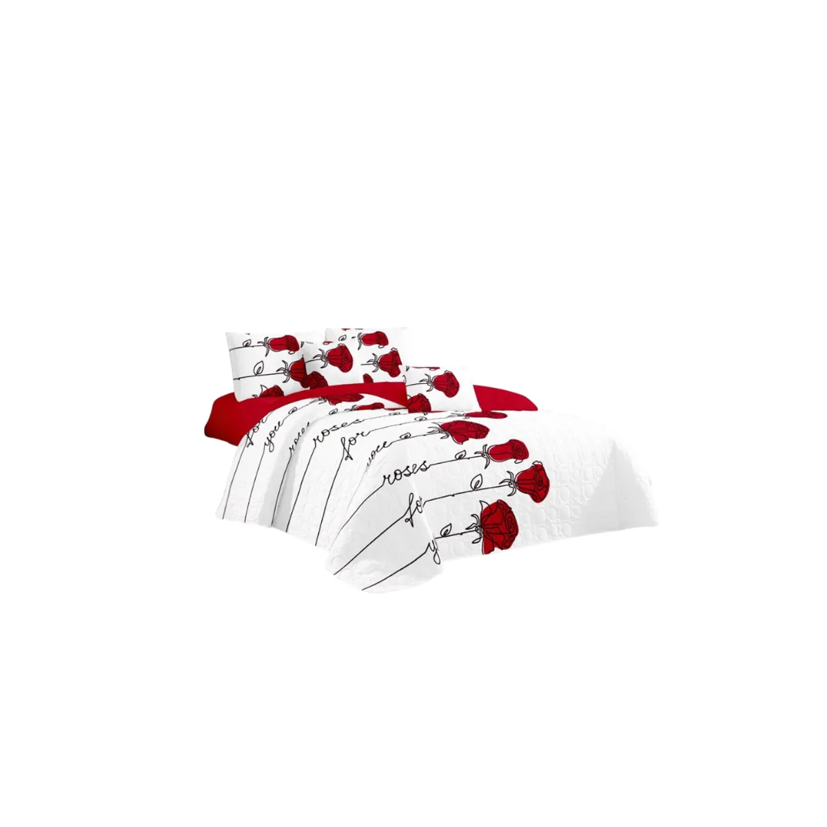 GENERICO - Cubrecama Quilt De Verano 2 Plazas Diseños Estampados Floral