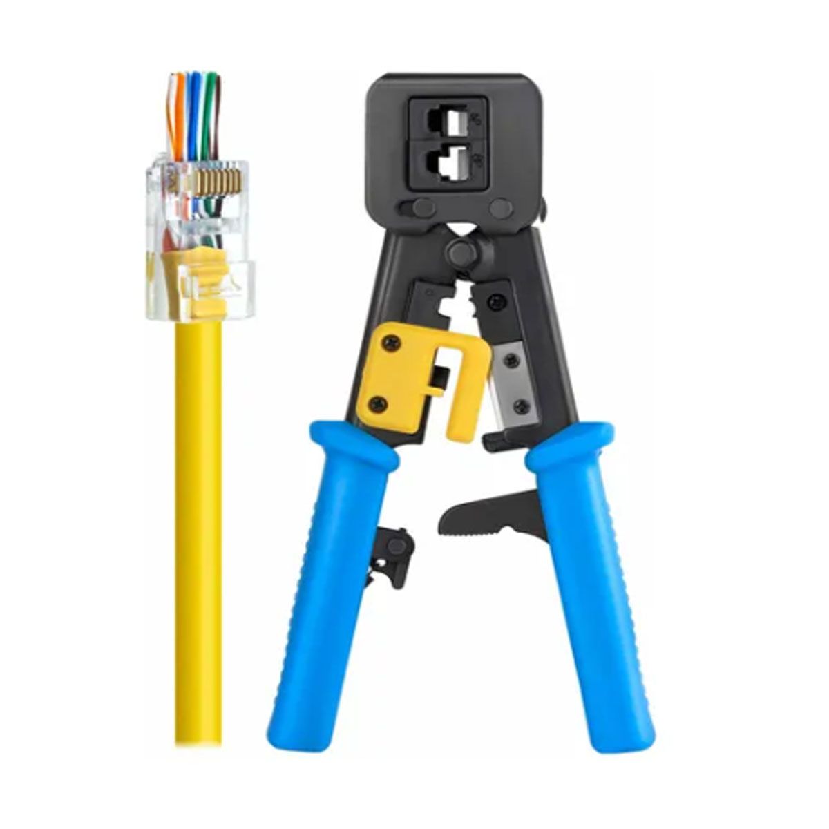 ATLANTICSWIRE - CRIMPEADORA RJ45 PROFESIONAL PASS THRU