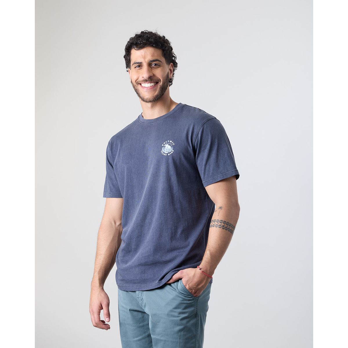 POLEMIC - Polera hombre manga corta Beach XV1772 Polemic