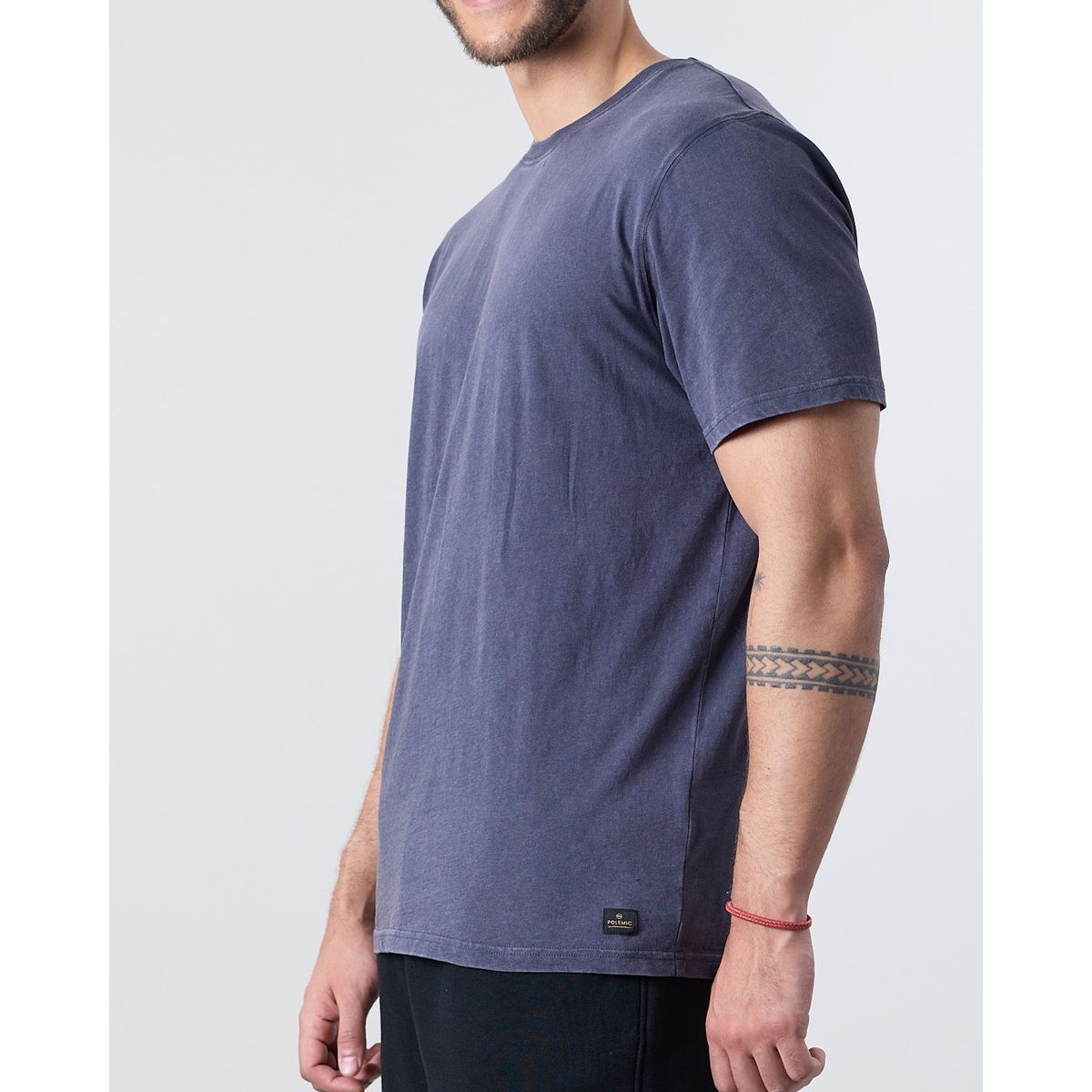 POLEMIC - Polera hombre manga corta Solid XV1773 Polemic