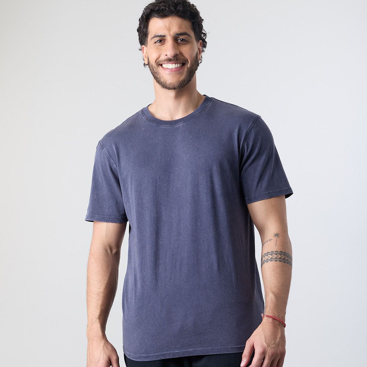 POLEMIC - Polera hombre manga corta Solid XV1773 Polemic