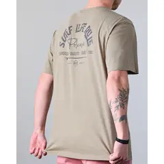 POLEMIC - Polera hombre manga corta Surf Life Rule XV1774