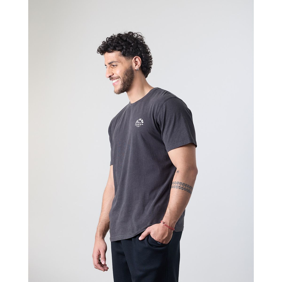 POLEMIC - Polera hombre manga corta Surf Life Rule XV1774 Polemic