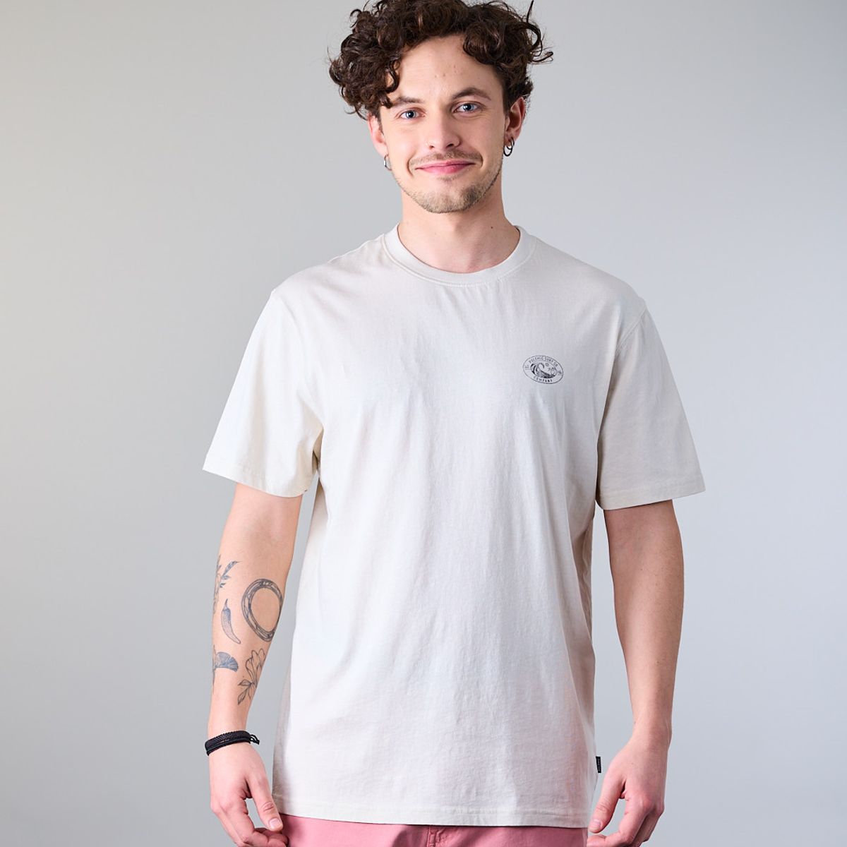 POLEMIC - Polera hombre manga corta Company XV1775 Polemic