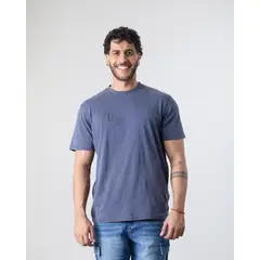 POLEMIC - Polera hombre manga corta Solid XV1776