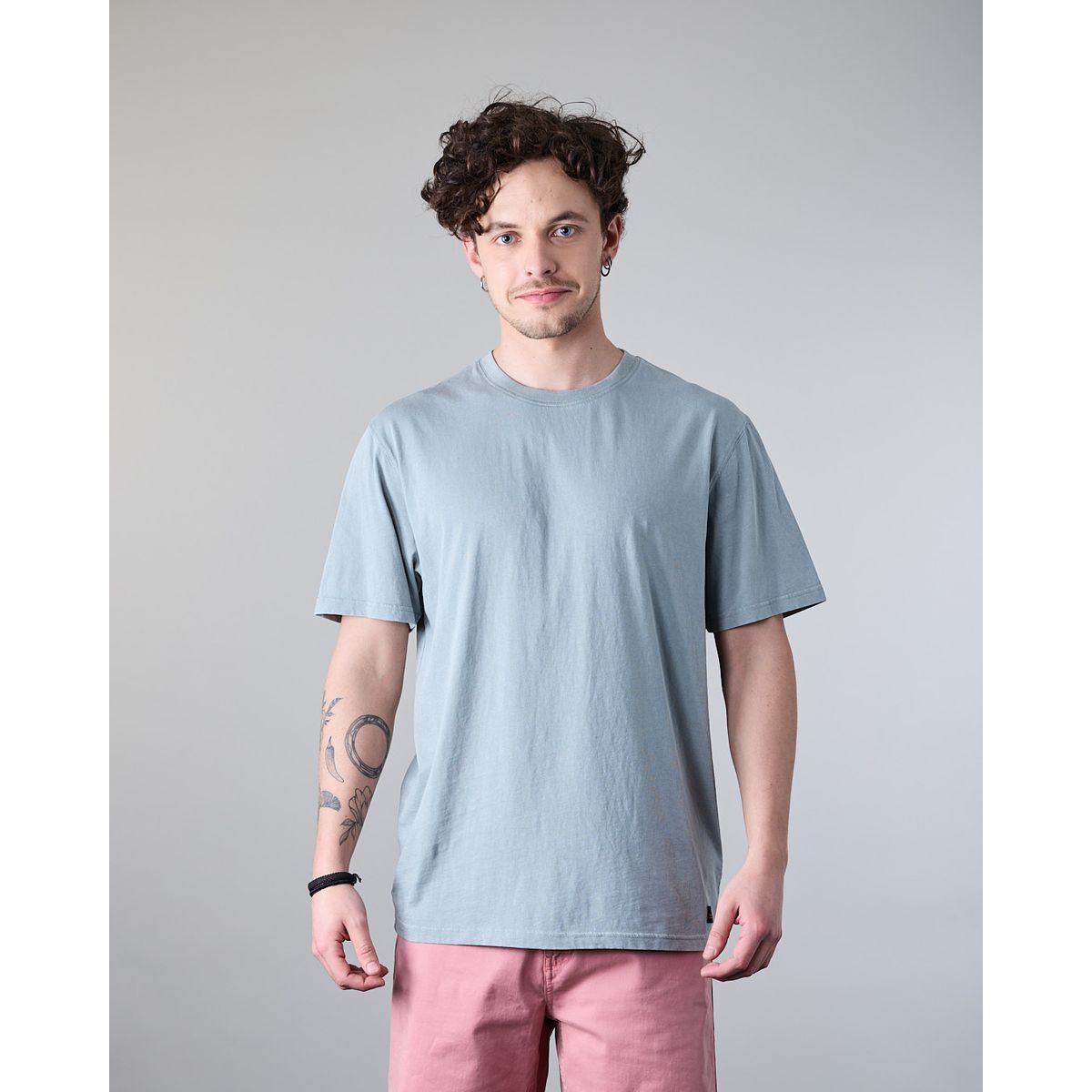 POLEMIC - Polera hombre manga corta Solid XV1776 Polemic
