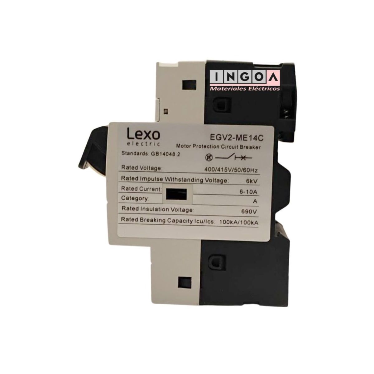 LEXO - GUARDAMOTOR 6-10A 660V LEXO