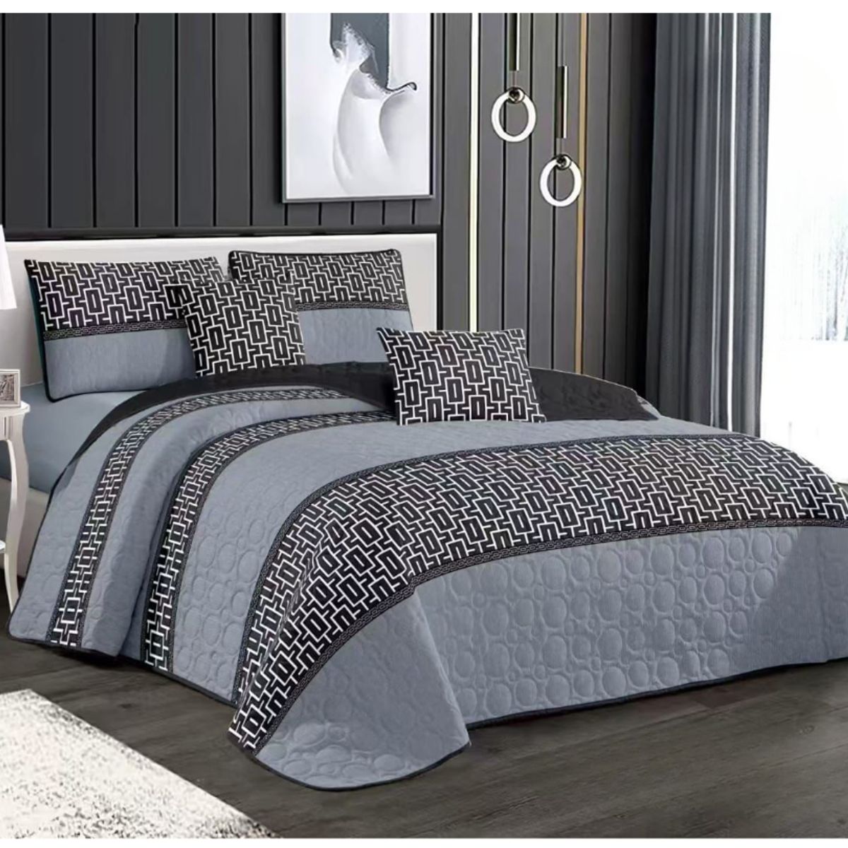 GENERICO - Cubrecama Quilt De Verano 2 Plazas Diseños Estampados Floral