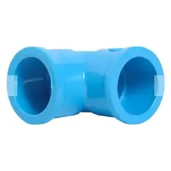 GENERICO - Pack 5un Codo Pvc Hidráulico 25mm PN10 - Azul