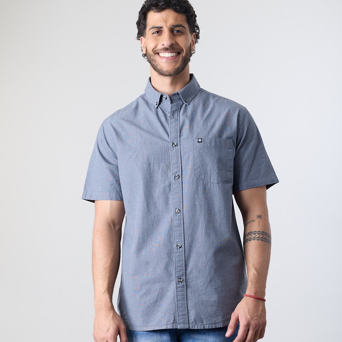 POLEMIC - Camisa manga corta Hombre Algodón XV5780 Polemic