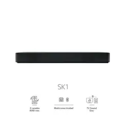 LG - Home Theater SK1 Soundbar 40 W