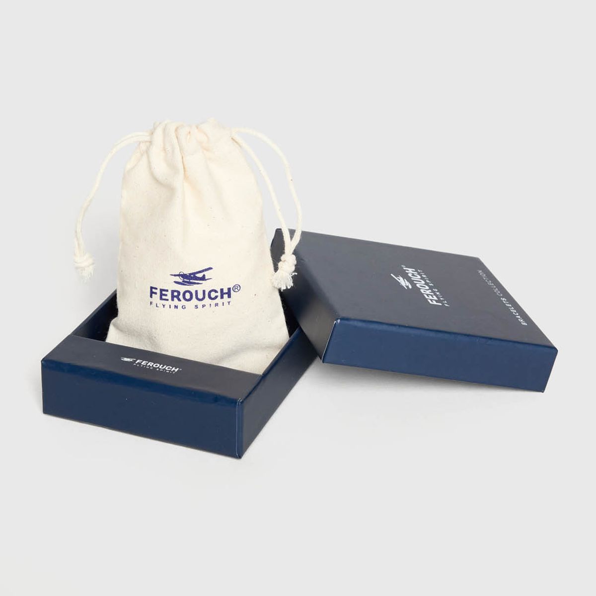 FEROUCH - Pulsera Boston Negro Ferouch