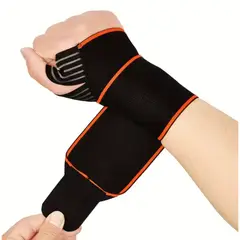 GENERICO - Muñequera Elástica Ajustable Con Soporte De Pulgar Fitnes N