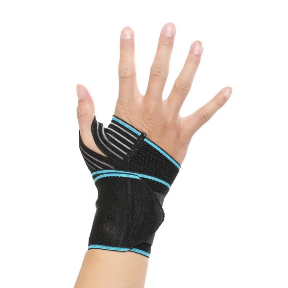 GENERICO - Muñequera Elástica Ajustable Con Soporte De Pulgar Fitnes N