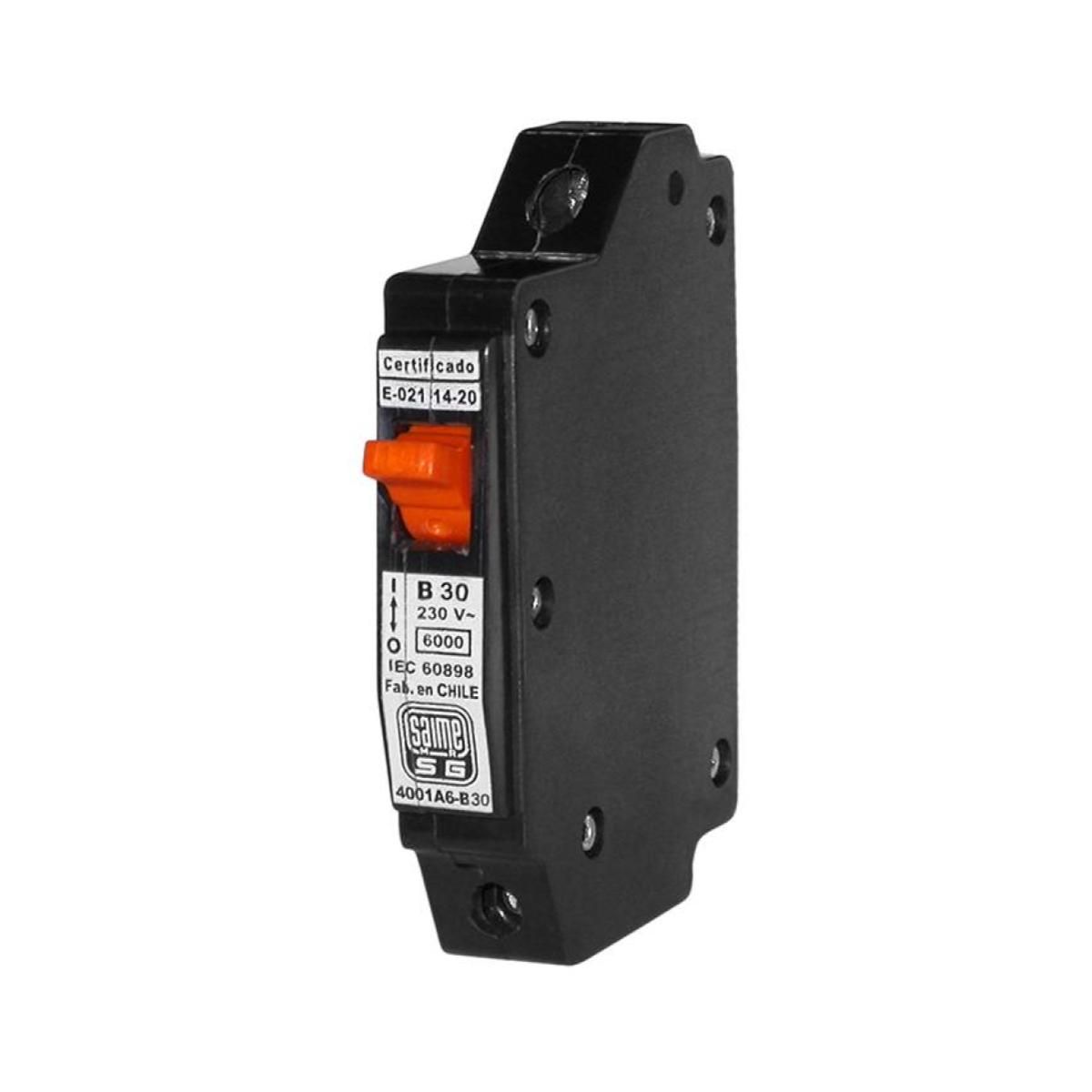 SAIME - Interruptor automatico 1x40A 230V 6kA Curva C Saime