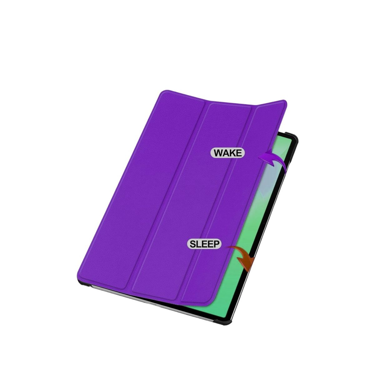GENERICO - Funda Inteligente Para Samsung Galaxy Tab S10 Fe Plus 13.1 Morado