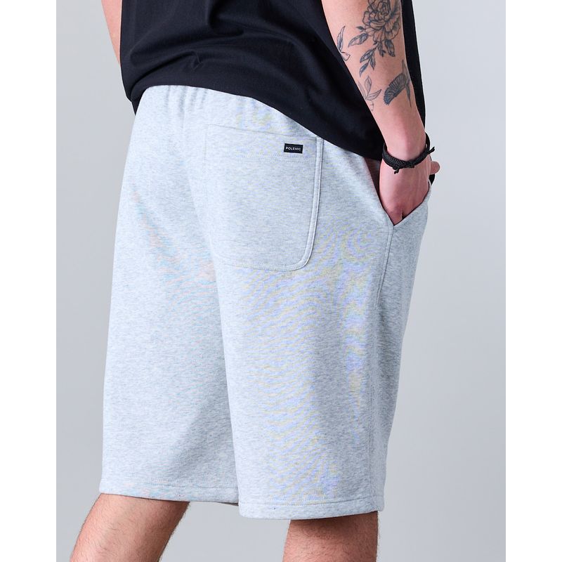 POLEMIC - Bermuda hombre Franela pretina elasticada XV3700 Polemic
