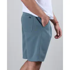 POLEMIC - Bermuda hombre Franela pretina elasticada XV3700