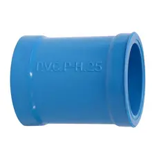 GENERICO - Pack 5un Copla PVC Presion 20mm Hidraulico - Azul