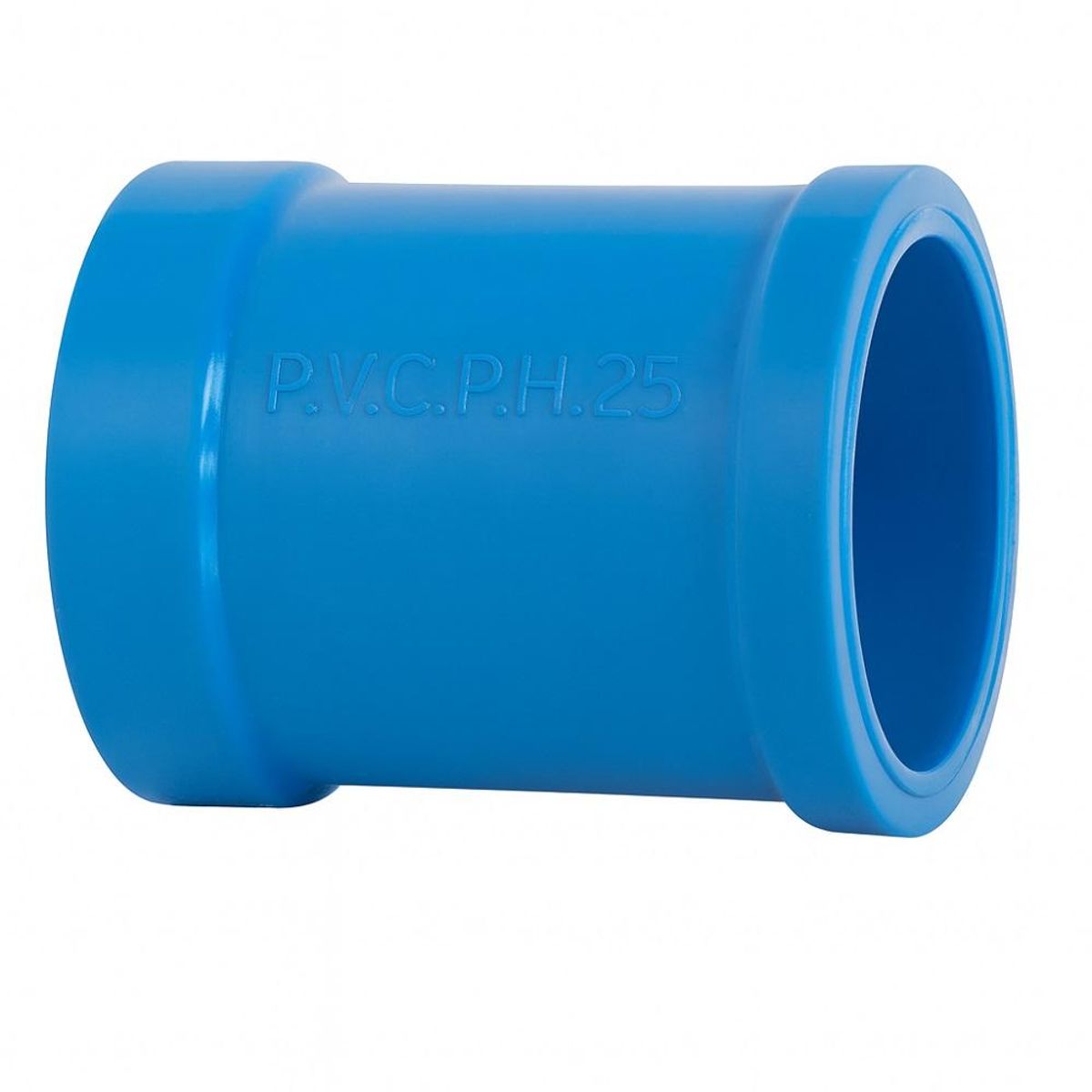 GENERICO - Pack 5un Copla PVC Presion 20mm Hidraulico