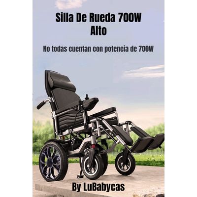 Imagen 2 del producto Silla De Ruedas Eléctrica 700W 18KM Plegable Alto