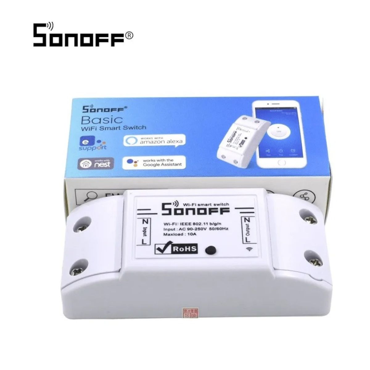 SONOFF - 2 Interruptores Switch Smart Wifi Basic