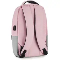 OEM - Mochila Rosada Pantone de Notebooks 16” + Cable de Carga USB - Rosa