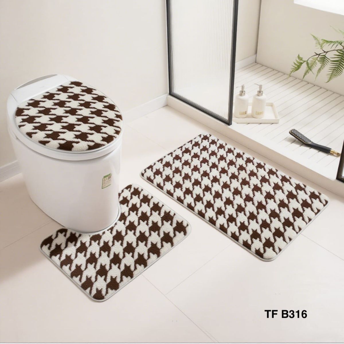 GENERICO - Set de Baño 3 Piezas juego completo