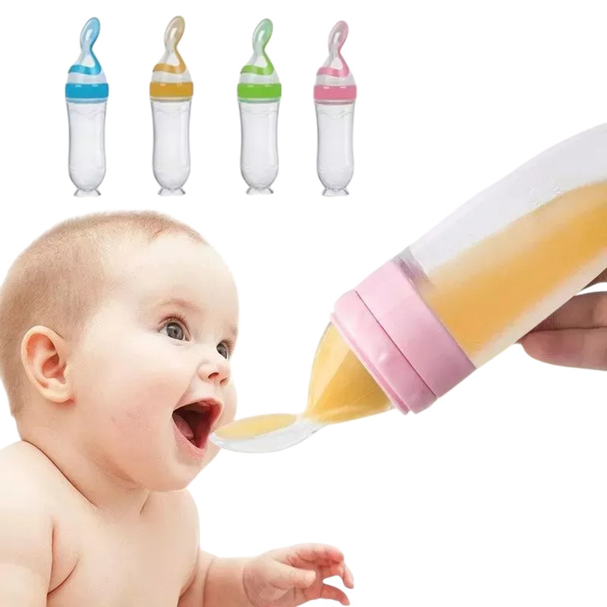 GENERICO - Mamadera Cuchara Dispensadora De Alimentos