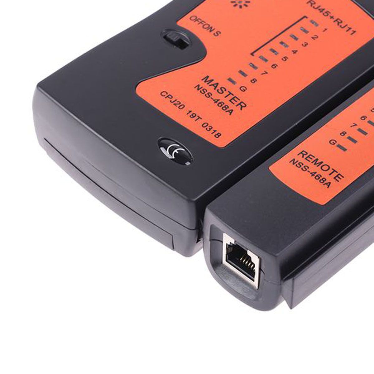 GENERICO - PROBADOR DE CABLE DE RED RJ45 RJ11 RJ12