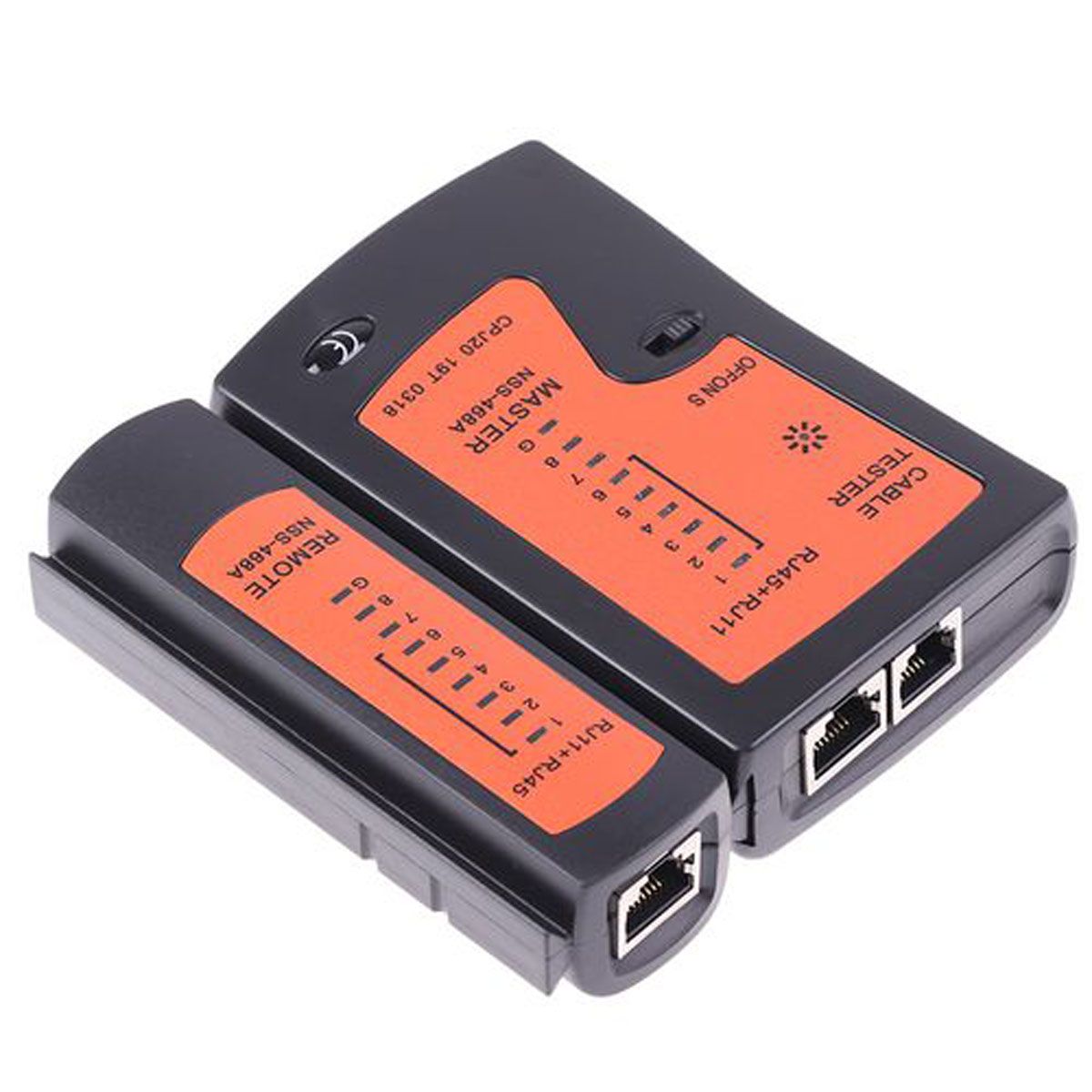 GENERICO - PROBADOR DE CABLE DE RED RJ45 RJ11 RJ12