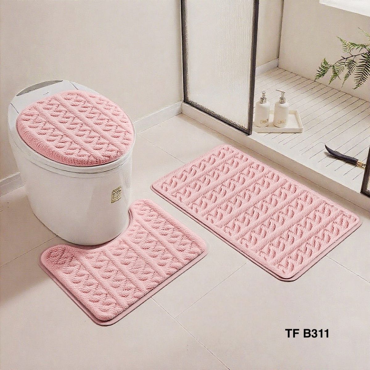 GENERICO - Set de Baño 3 Piezas juego completo