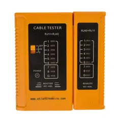 ATLANTICSWIRE - PROBADOR DE CABLE DE RED RJ45 RJ11 RJ12